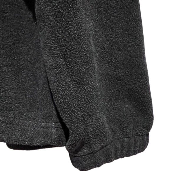 Columbia Gray Fleece Half-Zip Pullover Jacket Unisex Warm & Cozy Size XL - Picture 5 of 9